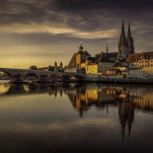 Steinerne Brücke Regensburg 2024