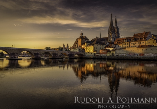 Steinerne Brücke Regensburg 2024