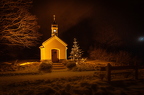Winternacht - Kircherl Krün - Eibsee